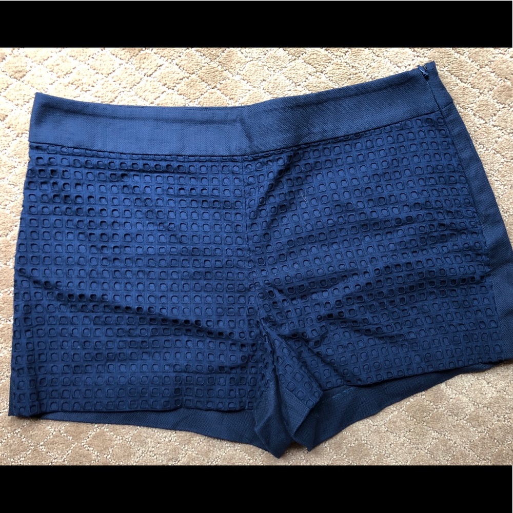 jcrew navy shorts